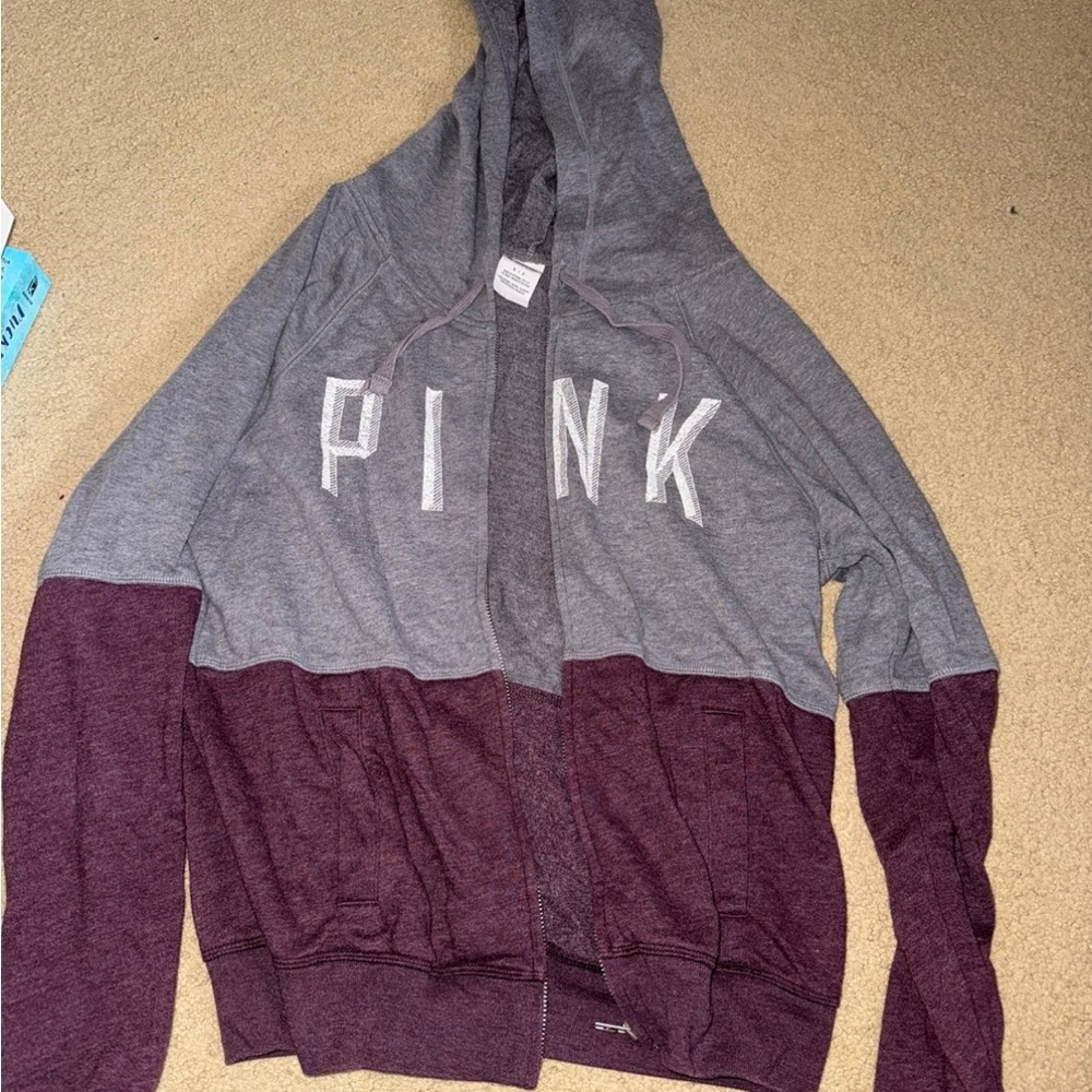 PINK Victoria's Secret Gray Hoodie